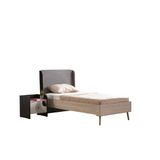 Alpino Sveti 90 X 190 Karyola (Butter Milk) - 102 X 200 X 105