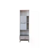 Alpino Sweety Kitaplık (Beyaz) - 49 X 45 X 163