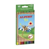 Alpino Tri 12 Renk Üçgen Kuru Boya Kalemi