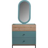 Alpino Valon Aynalı Şifonyer (Melisa) - 78 x 80 x 42