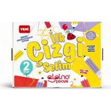 Alpino Yayınları Alpino Çocuk Ilk Çizgi Setim 2 Kitap Erken Okuryazarlık ve Yaz-Sil Kitabı – Okul Öncesi Çizgi Çalışmaları Köstebek Oyunu Hediyeli