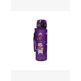 AlpinTec Kedi Desenli Mor Tritan Çocuk Su Matara 500 ml
