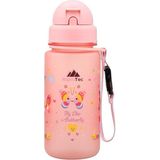 Alpintec Kelebek Pembe Tritan Çocuk Pipetli Su Matara 400 ml - Standart - Renkli