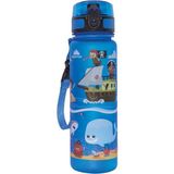 Alpintec Korsanlı Mavi Tritan Çocuk Su Matara 500 ml - Standart - Renkli