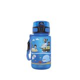 Alpintec Korsanlı Mavi Tritan Unisex Çocuk Suluk 350 Ml