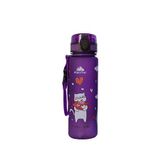 Alpintec Mor Kedi Desenli Tritan Çocuk Suluk & Matara 500 Ml