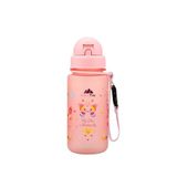 Alpintec Pembe Kelebek Desenli Tritan Çocuk Pipetli Suluk & Matara 400 Ml