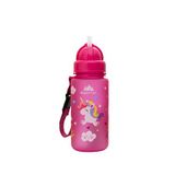 Alpintec Pembe Unicorn Desenli Tritan Çocuk Pipetli Suluk & Matara 400 Ml
