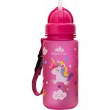 Alpintec Unicorn Pembe Tritan Çocuk Pipetli Su Matara 400 ml - Standart - Renkli