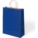 Alpjoy Büküm Saplı Kağıt Çanta Lacivert 25X12X31 24 Lü - 001-Renkli
