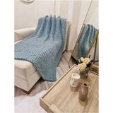 Alpjoy Puffy Tv Battaniyesi 100X150 cm Gri