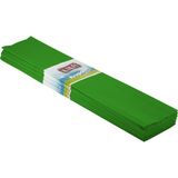 Alpjoy Yeşil Krapon Kağıdı 50X200 cm Renkli Grapon Kağıdı 10'lu Paket - 001-Renkli