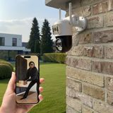 Alpotekno 3 Kameralı Kablolu Akıllı Güvenlik Kamerası – 360° Ptz Hareketli, Çift Antenli, Wifi Ip, Gece Görüşlü Dış Mekan Kamera
