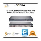 Alpotekno 32 Kanal 5 Mp 1440P H265+ Ahd Dvr Güvenlik Kamerası Kayıt Cihazı