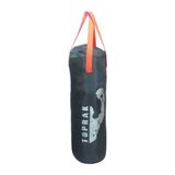 Alpotekno Boks Torbası Eldiven Ve Karabina Hediyeli Içi Dolu 60X22Cm Füme