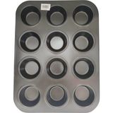 Alpotekno Teflon Muffin Kek Kalıbı -12'li - 35 cm