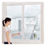 Alpotekno® Tüm Cam Pencere Kapılara Uyumlu Tek Kanat Pencere Sinekliği - Renkli - 70x125cm