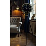 Alpotekno Vintage Roma Rakamlı Modern Tripod Ayaklı Saat - Renkli