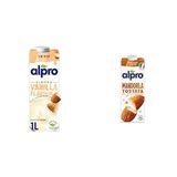 Alpro 1 lt Badem Vanilya Bitki Bazlı İçecek + 1 lt Badem Bitki Bazlı İçecek