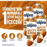 Alpro Badem Sütü 4x1 L Vegan Laktozsuz Bitkisel Bazlı