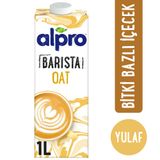 Alpro Barista 1 lt Yulaf Sütü