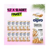 Alpro Barista Badem Sütü 1 Lt x 12 Adet