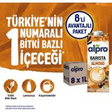 Alpro Barista Badem Sütü 8x1 L Vegan Laktozsuz Bitkisel Bazlı