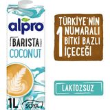 Alpro Barista Hindistan Cevizi Sütü 1lt Laktozsuz Bitkisel Vegan Süt