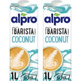 Alpro Barista Hindistan Cevizi Sütü 2 x 1 lt Laktozsuz Bitkisel Vegan Süt