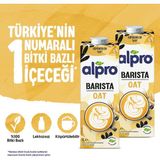 Alpro Barista Yulaf Sütü 2x1 L Vegan Laktozsuz Bitkisel Bazlı Türkiye Menşeli Yumuşak İçim