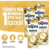 Alpro Barista Yulaf Sütü 4x1 L Vegan Laktozsuz Bitkisel Bazlı