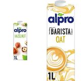 Alpro bitkisel içecek seti (Fındık ve barista yulaf, 2 x 1 L)