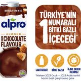 Alpro Bitter Çikolata Badem Sütü 1 L Vegan Laktozsuz Bitkisel Bazlı