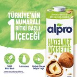 Alpro Fındık Sütü 1 L Vegan Laktozsuz Bitkisel Bazlı