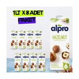 Alpro Fındık Sütü 1 Lt x 8 Adet