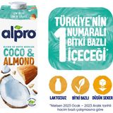 Alpro Hindistan Cevizi Badem Sütü 1 L Vegan Laktozsuz Bitkisel Bazlı