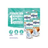 Alpro Hindistan Cevizi Badem Sütü 4x1 L Vegan Laktozsuz Bitkisel Bazlı