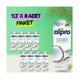 Alpro Orijinal Hindistan Cevizi Sütü 1 Lt x 8 Adet