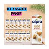 Alpro Şekersiz Badem Sütü 1 Lt x 12 Adet