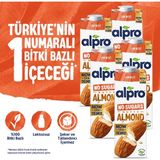 Alpro Şekersiz Badem Sütü 5x1 L Vegan Laktozsuz Bitkisel Bazlı