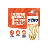 Alpro Şekersiz Yulaf Sütü 1 L Vegan Laktozsuz Bitkisel Bazlı