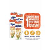 Alpro Şekersiz Yulaf Sütü 4x1 L Vegan Laktozsuz Bitkisel Bazlı