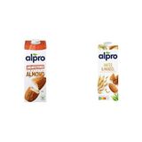 Alpro Seti | Şekersiz Badem 1 L x1 + Yulaf Badem 1L x1