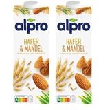 Alpro Yulaf Badem Bitki Bazlı İçecek 1L 2li paket