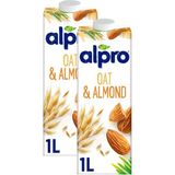 Alpro Yulaf & Badem İçeceği 2x1 Lt Doğal Laktozsuz Vegan Vejetaryen İçerik