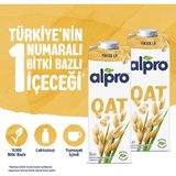 Alpro Yulaf Sütü 2x1 lt Laktozsuz Vegan Bitkisel Bazlı Yüksek Lif İçeren Türkiye Menşeli
