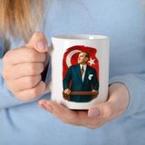 Alpşan Ticaret 10 Kasım Atatürk Baskılı Kupa Bardak - 010 - Beyaz - 0 - 499 ml