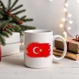 Alpşan Ticaret 29 Ekim Kupa Cumhuriyet Bayramı Kupa Bardak Türk Bayraklı Kupa - 010 - Beyaz - 0 - 499 ml