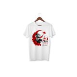 ALPŞAN TİCARET Ay Yıldızlı Atatürk Baskılı Cumhuriyet Bayramı Tişörtü 29 Ekim T-shirt 103. Yıl Tişört
