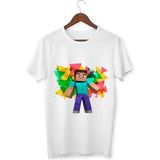 Alpşan Ticaret Mınecraft Çocuk Yetişkin Beyaz T-Shirt Unisex Çocuk Tişört - 001-Beyaz - XL